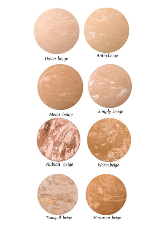 Ageless Derma أساس مكياج معدني مخبوز - أساس مكياج نباتي وخالٍ من الغلوتين (ترانكويل بيج) - Image 3